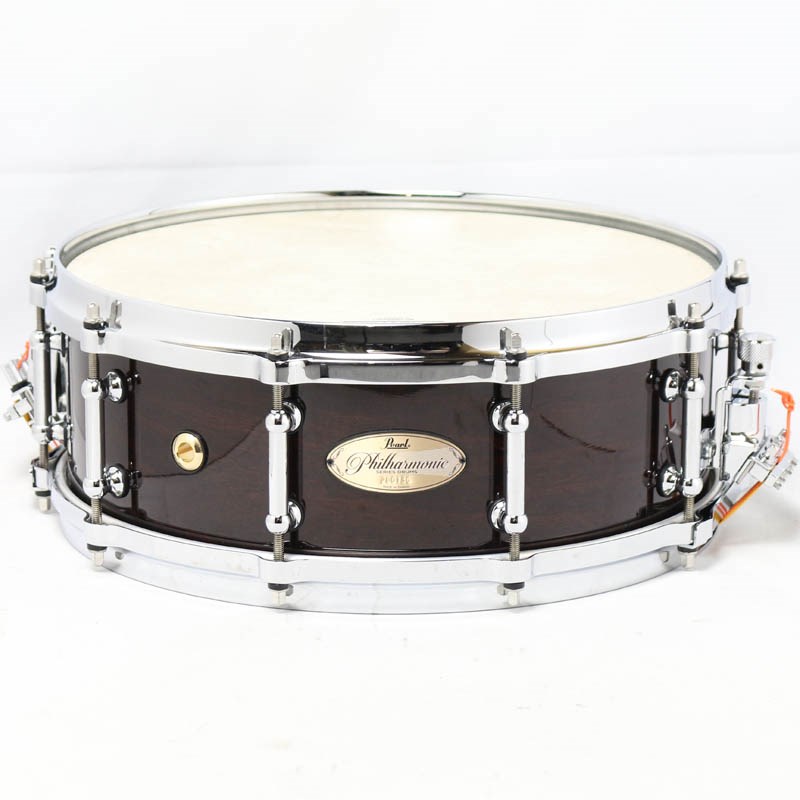 Pearl Philharmonic Ply Maple Snare 14×5 High Gloss Walnut Lacquerの画像